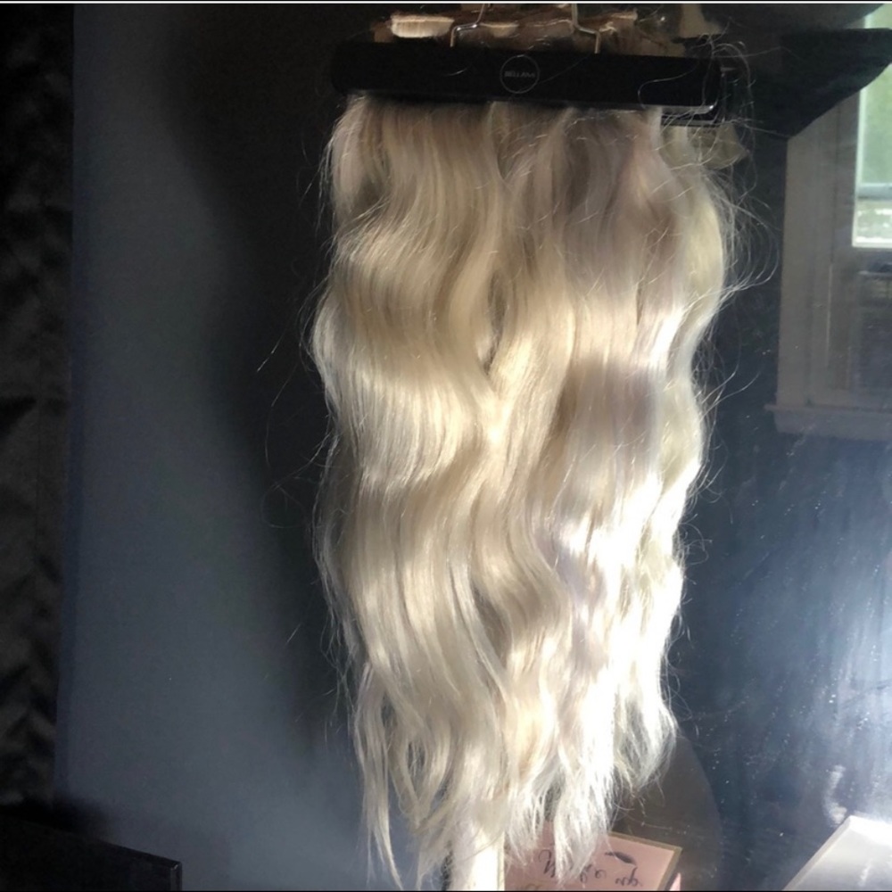 Bellami x Dove Cameron Extensions 20” ash blonde